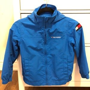 Tommy Hilfiger windbreaker blue Jacket size XS4-5